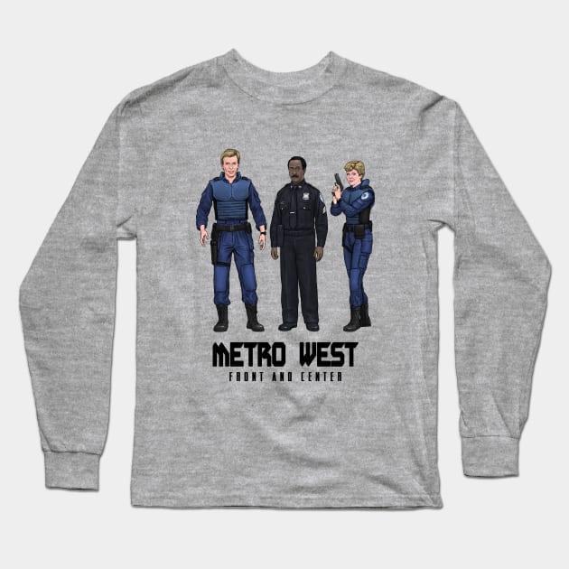 Metro West Front & Center Long Sleeve T-Shirt by PreservedDragons